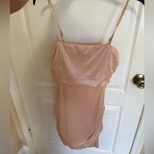 H:ours Shimmering Peach Dress